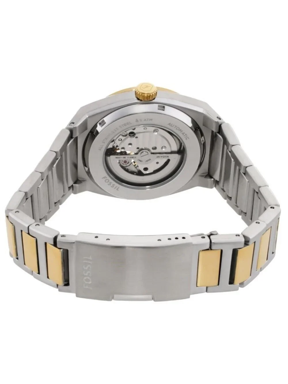 NWT Fossil Everett Automatic Blue Dial Men's Watch